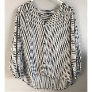H&M loose fitted size medium blouse